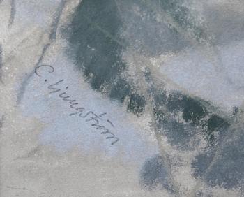 CARL-ERIK LJUNGSTRÖM, pastell. Sign.