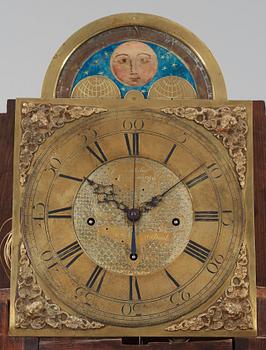 A Neo Gothic 19th century long case clock.