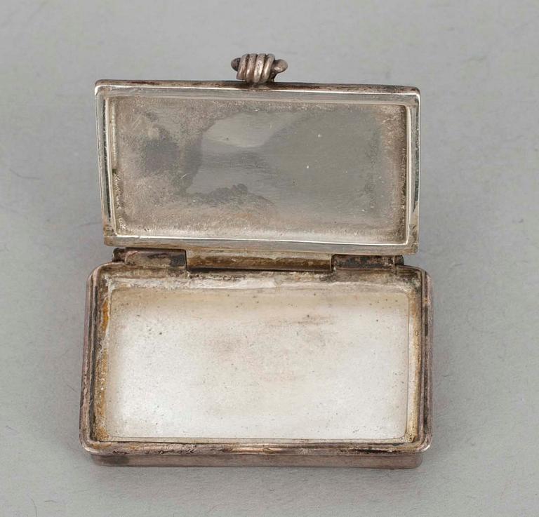 PARTI SILVER/NYSILVER, 6 delar, bl.a. St. Petersburg, sent 1800-tal till 1900-talets andra hälft.