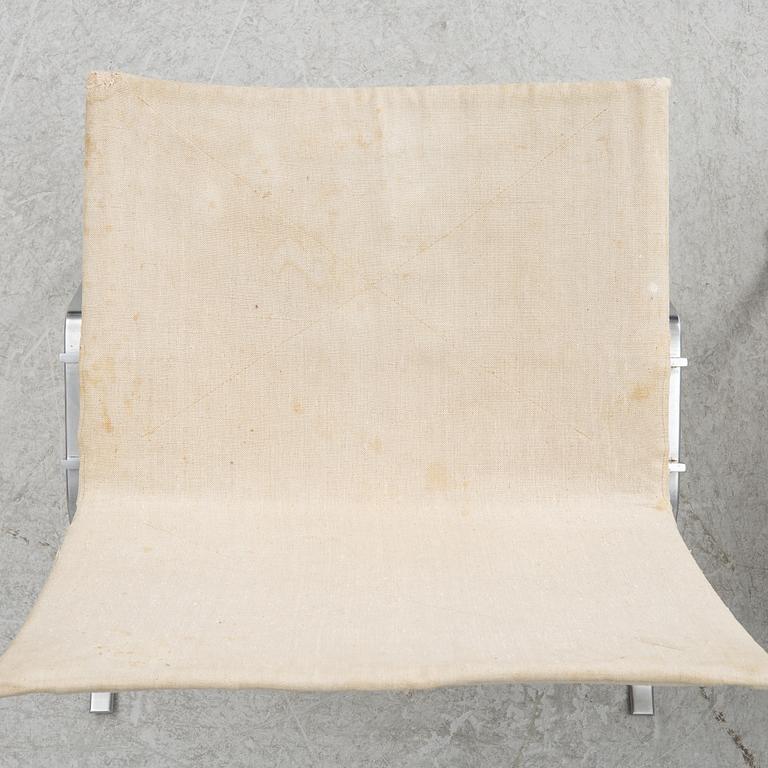 Poul Kjaerholm, "PK 22", fåtöljer, ett par, edition E Kold Christensen, Danmark.