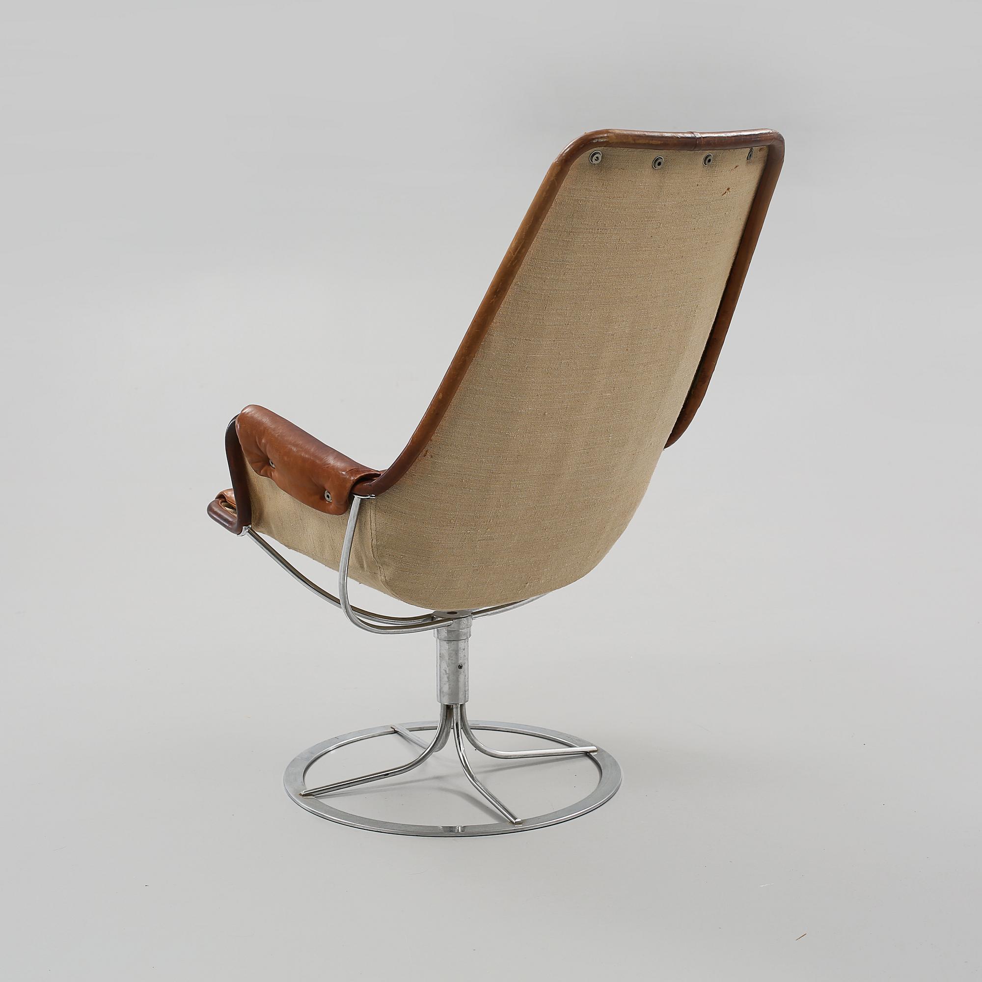 FÅTÖLJ, "Jetson", Bruno Mathsson, Dux, 1900-talets andra hälft.
