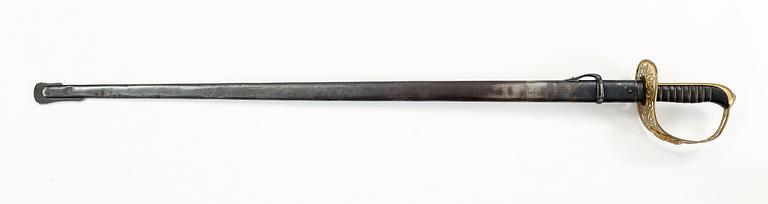 SABEL, Sverige, för officer vid kavalleriet, m/1893.