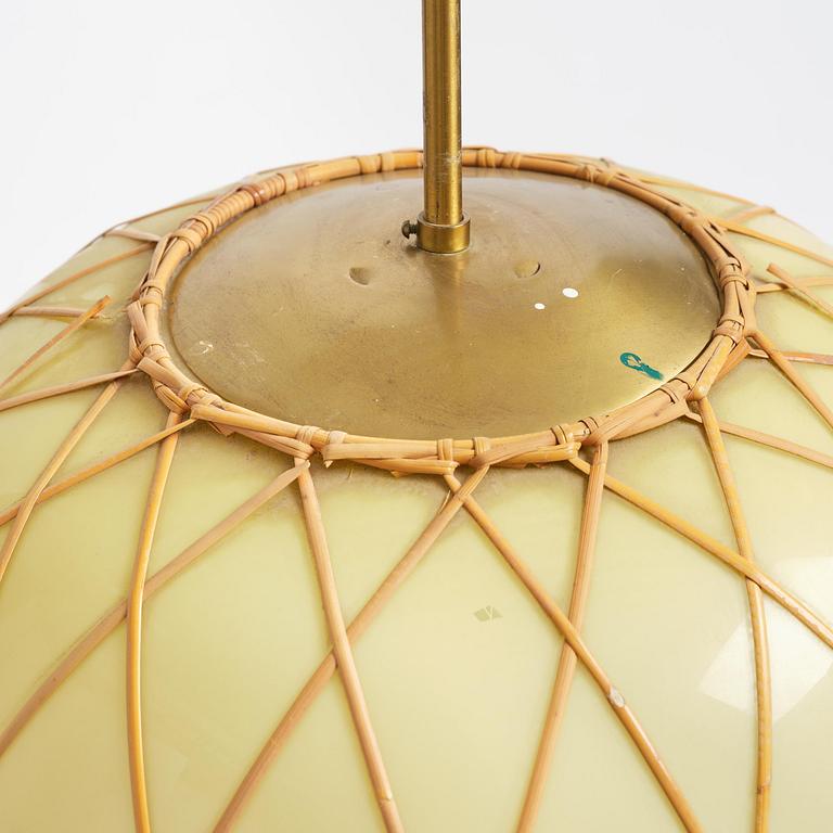 Harald Notini, a ceiling lamp model "11555", Arvid Böhlmarks Lampfabrik, Stockholm, 1940s.