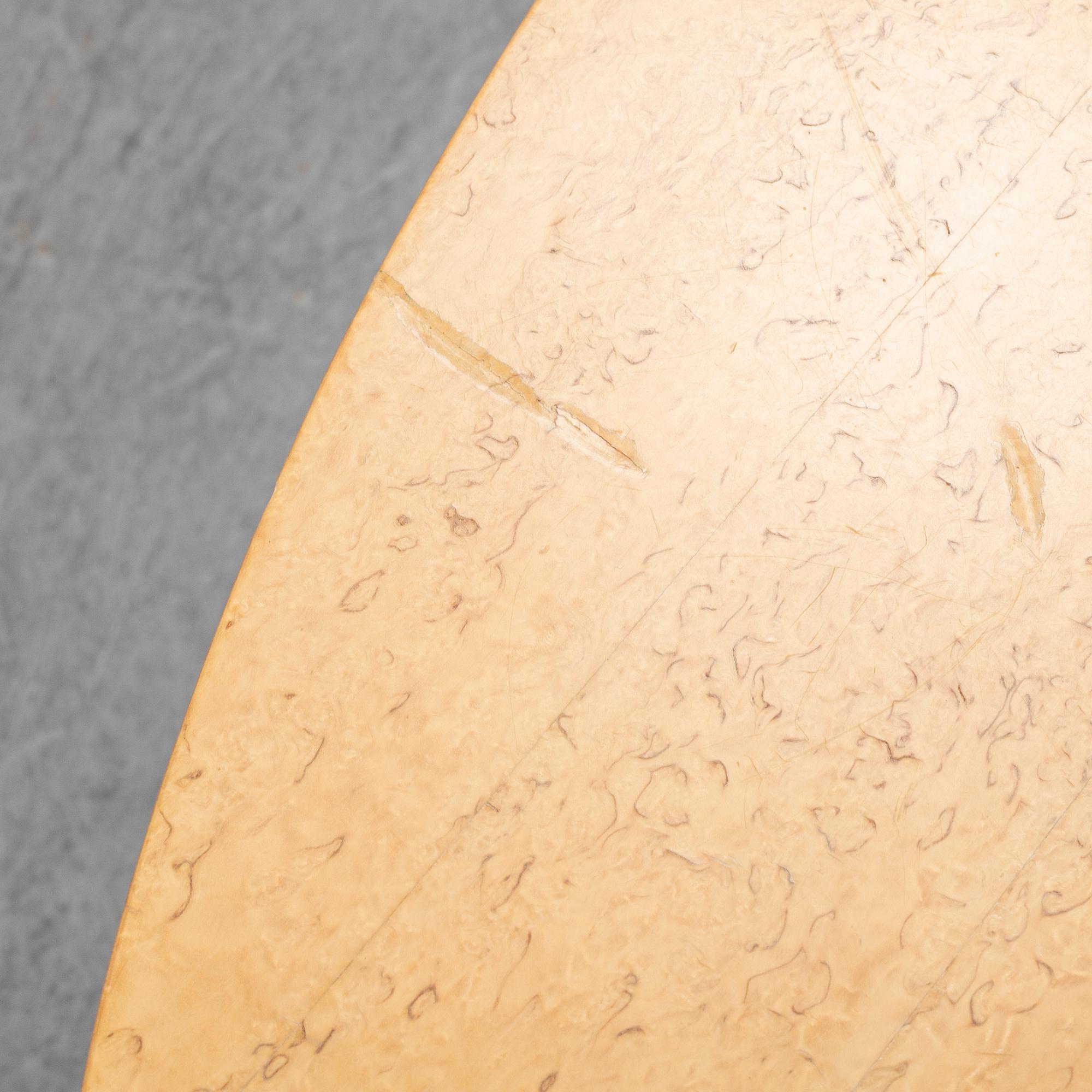 BRUNO MATHSSON and PIET HEIN, an "Ellips" lounge table.