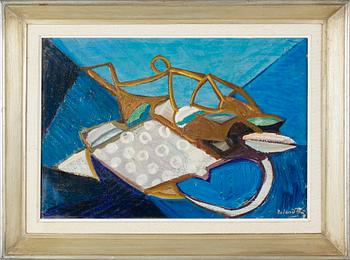 ROLAND KEMPE, olja på duk, signerad.