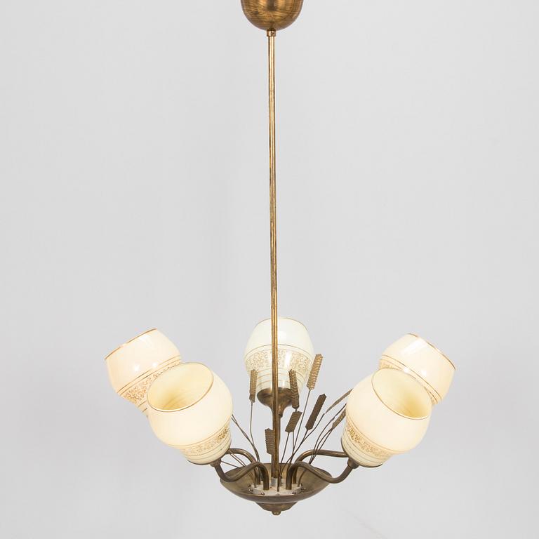 Lisa Johansson-Pape, A ceiling lamp, Stockmann, mid-20th century.