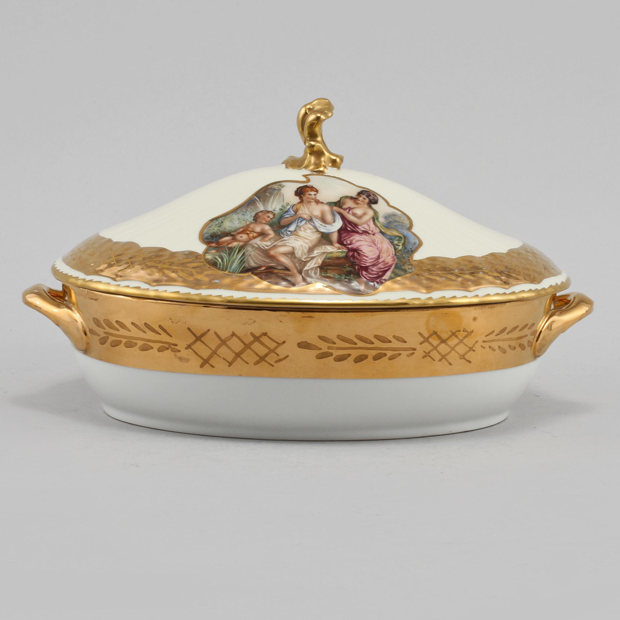 TERRIN, porslin, Royal Copenhagen, 1900-talets andra hälft.