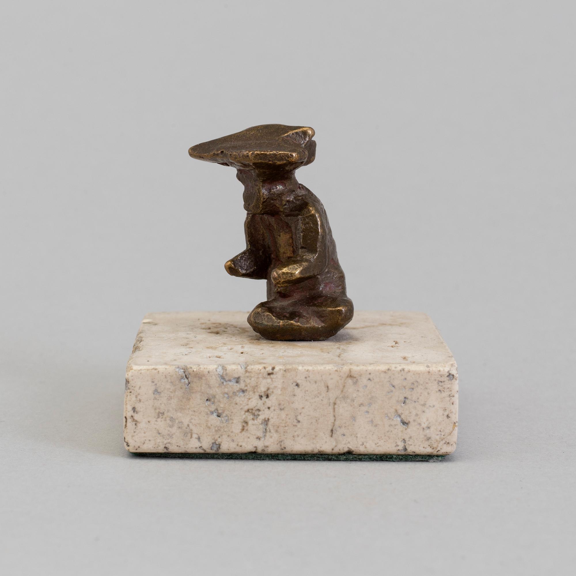 LISS ERIKSSON, skulptur, brons, signerad LE och numrerad IV/X.