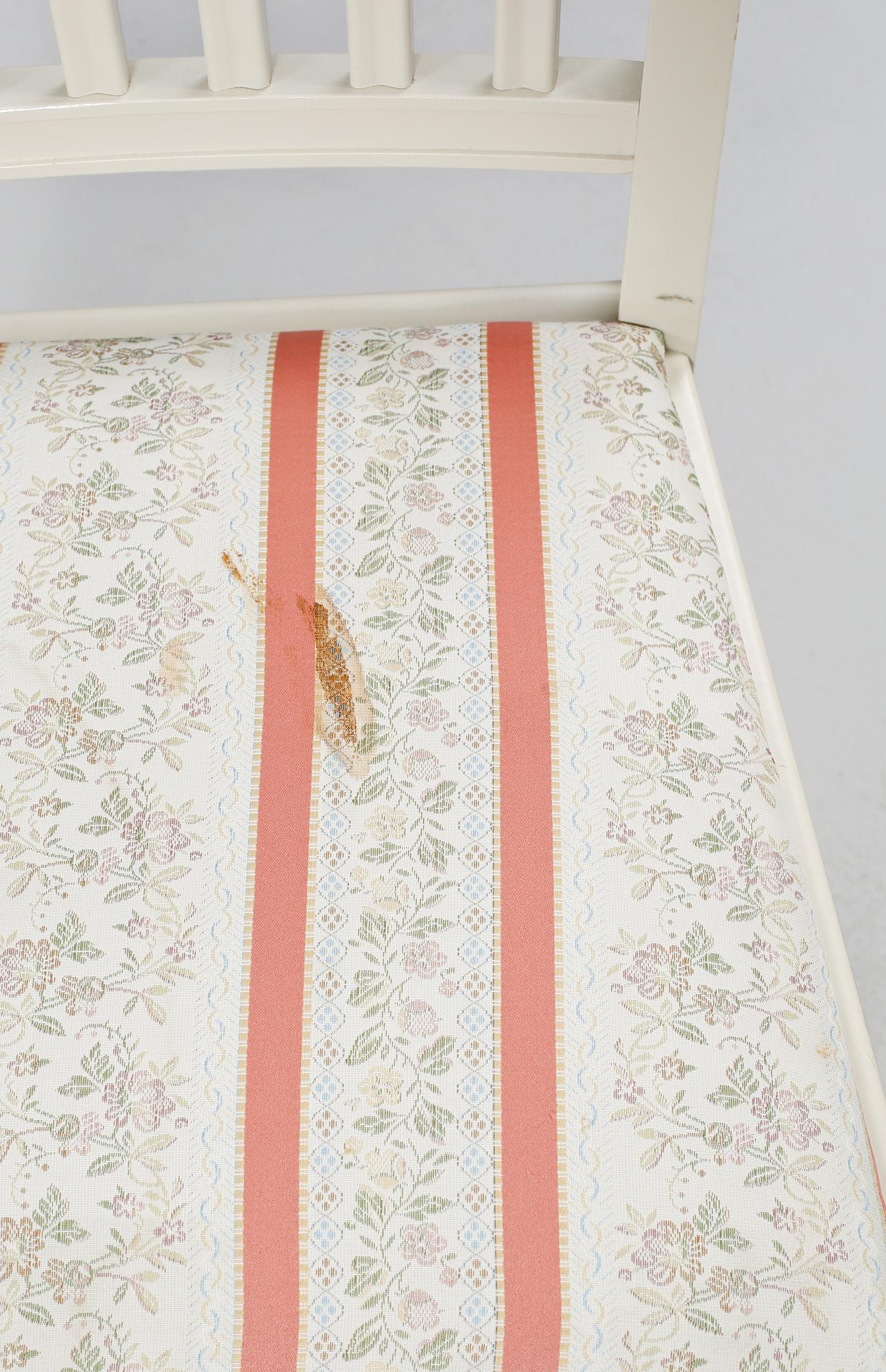MATGRUPP, 7 delar, gustaviansk stil, 1900-talets andra hälft.