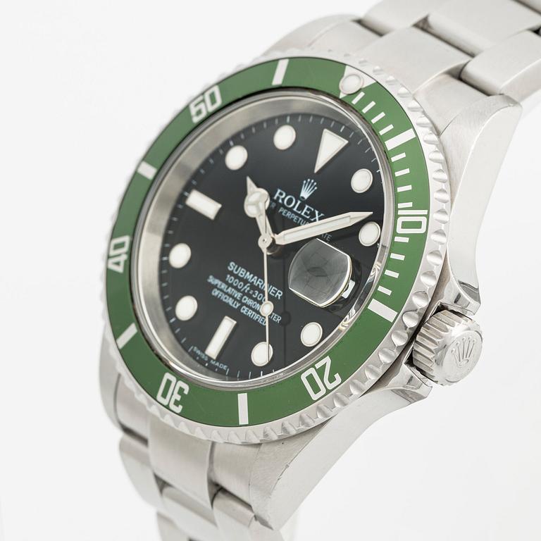 Rolex, Submariner, "Kermit", "Mark IV / Slim Four Bezel", ca 2006.