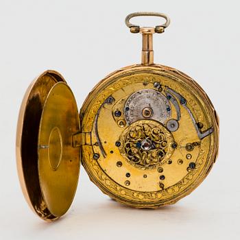 POCKETWATCH, 55 mm, repeter, skeleton watch.