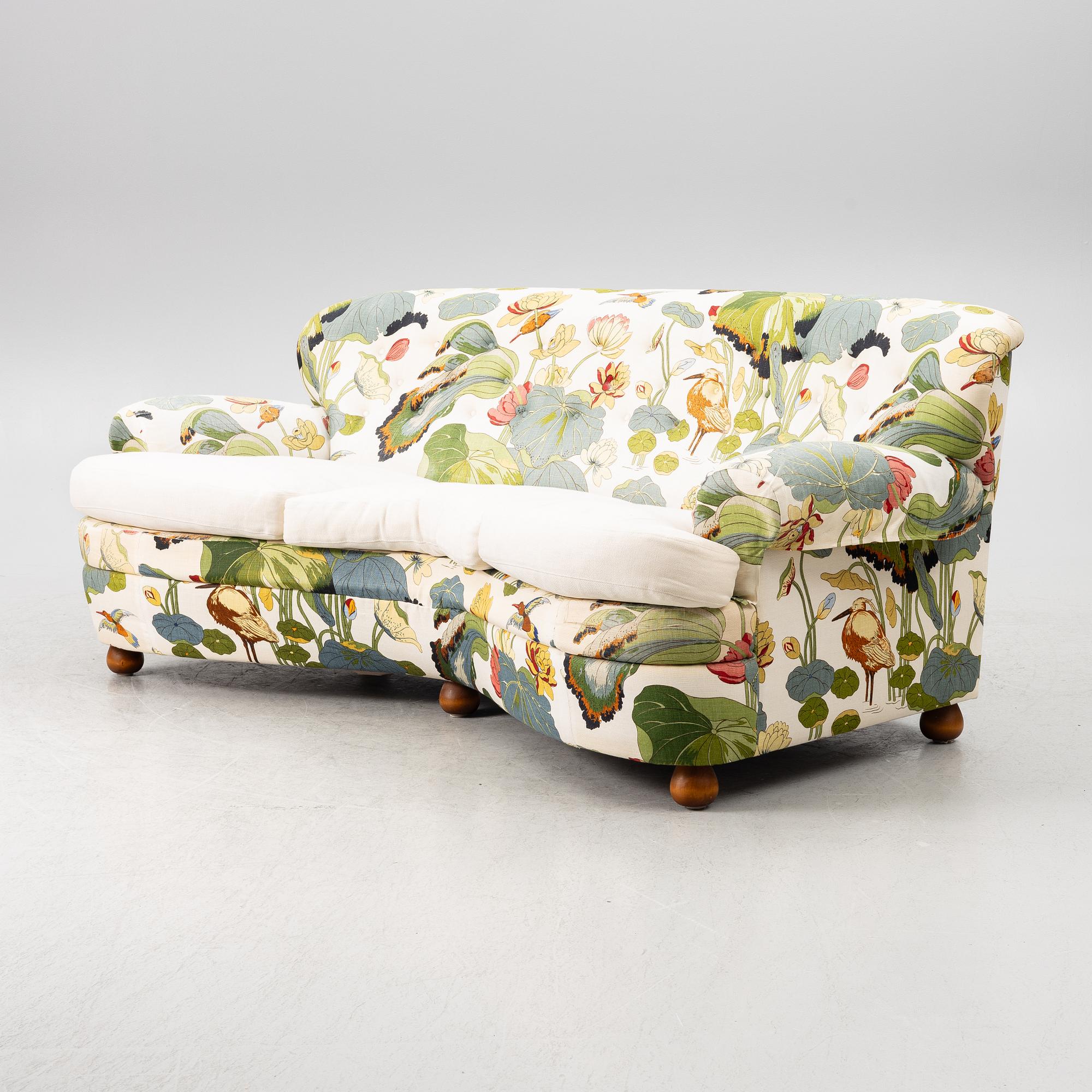 Josef Frank, soffa, modell 968, Firma Svenskt Tenn.