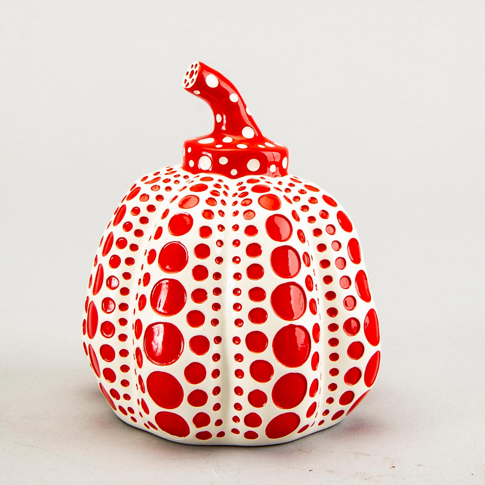 Yayoi Kusama, efter, objekt/multipel, "Pumpkin", utgiven av Benesse Holdings Inc., Naoshima, Japan, 2013.