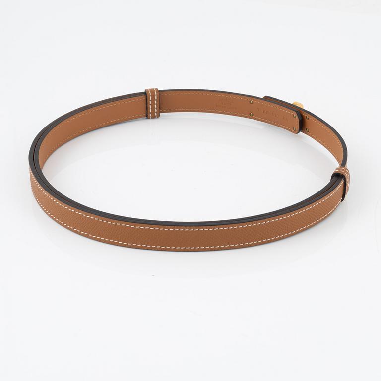Hermès, belt, "Kelly 18 Belt", 2015.