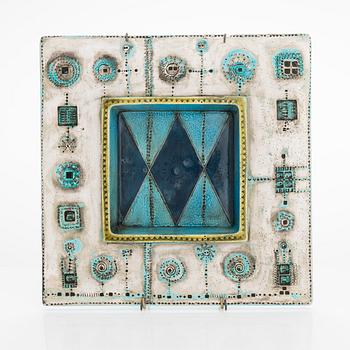 Rut Bryk, a stoneware relief signed BRYK.