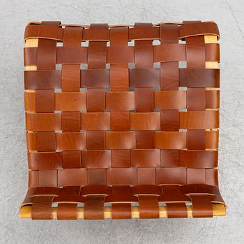 Bruno Mathsson, a 'Pernilla' easy chair with foot stool, Dux.