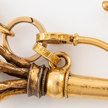 An 18k gold pocket watch by J. Widerstad (watchmaker in Stockholm 1785-1834).