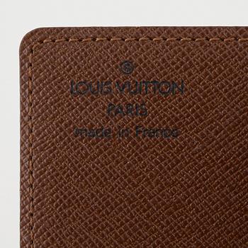 Louis Vuitton, a monogram canvas cardcase and a Ring Agenda Holder.