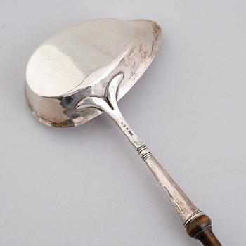 SOPPSLEV, silver, Ernst Gustaf Markström, Uppsala 1858.