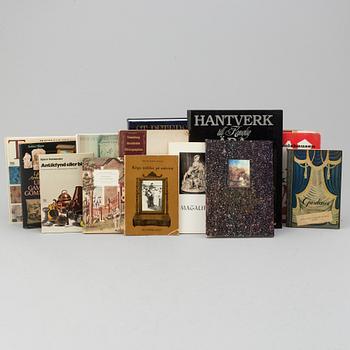 BOOKS, 13 vol. Applied arts.