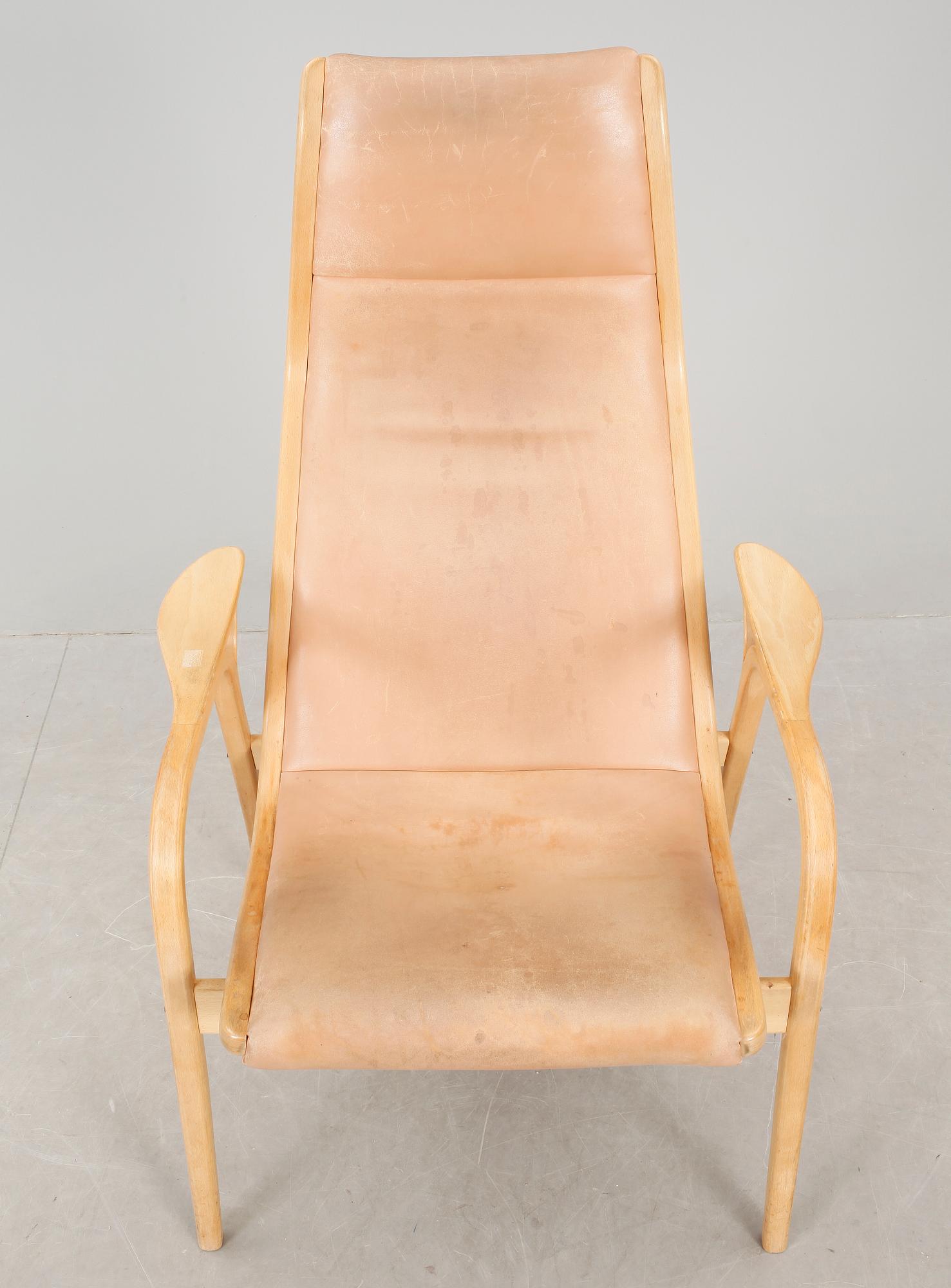 FÅTÖLJ, "Lamino", Yngve Ekström, Swedese, 1900-talets andra hälft.