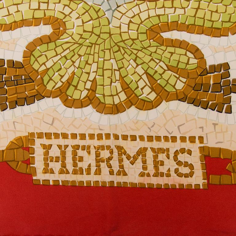 Hermès scarf, 'Provence'.