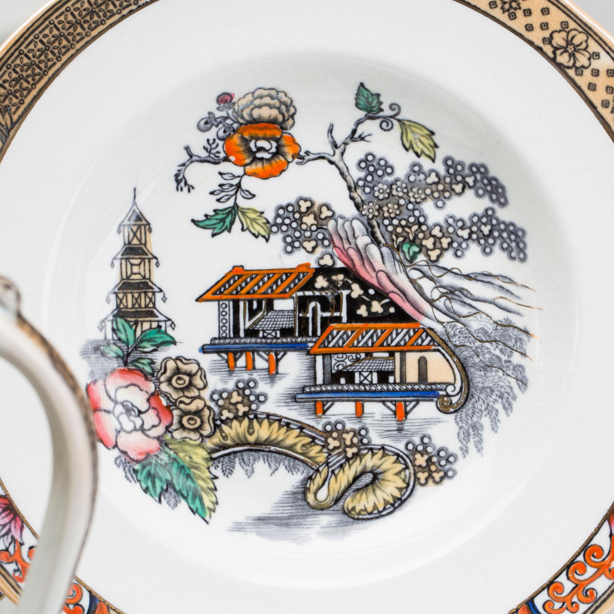 TABLESET, "Japan", 83 parts, Rörstrand.