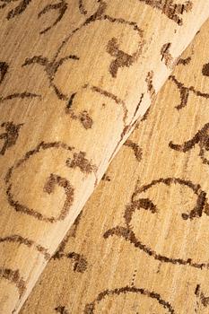 Rug, modern design Afghan, ca 240 x 170 cm.