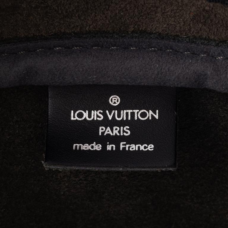 Louis Vuitton, a green leather "Taïga Kendall PM", 2001.