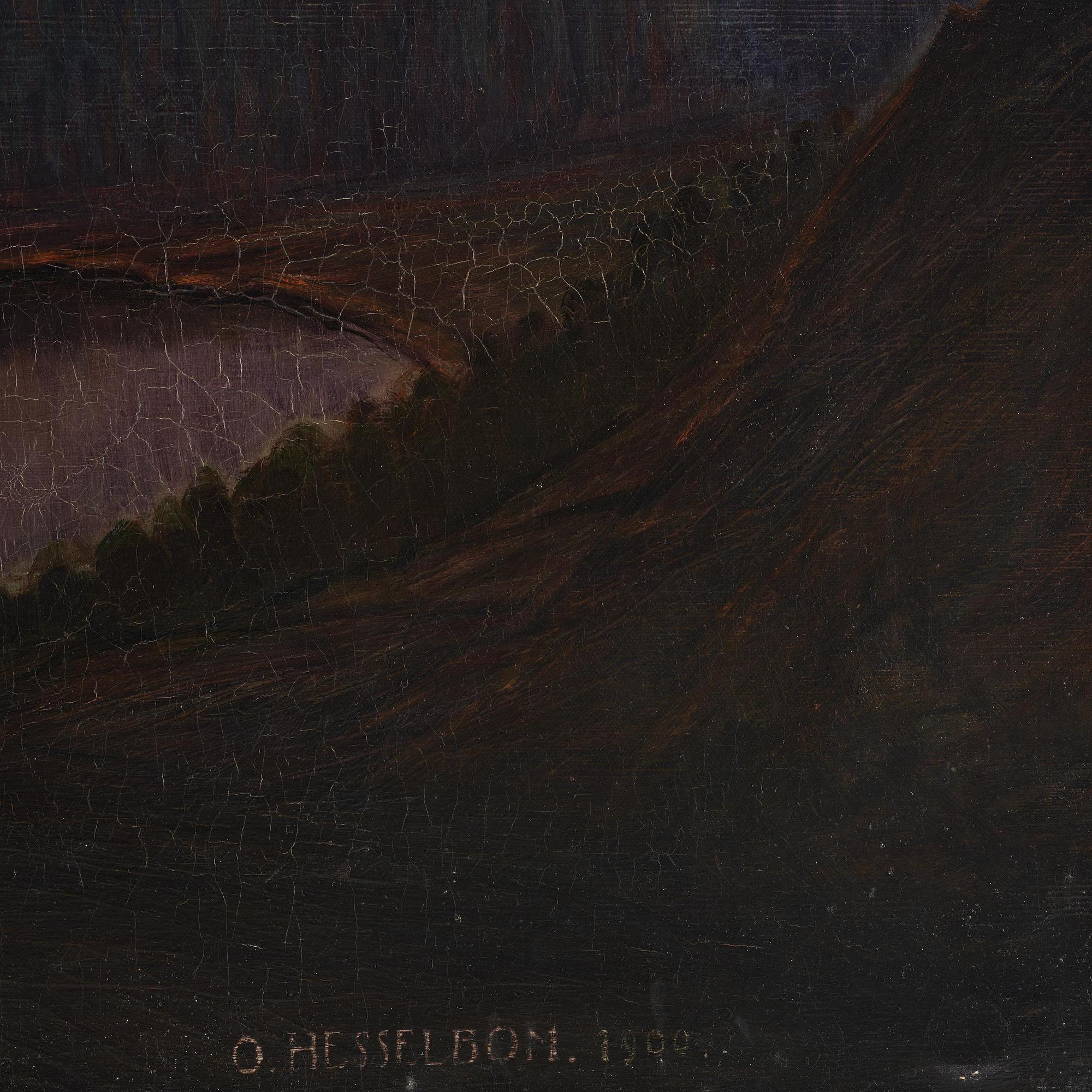Otto Hesselbom, Skymning över Dalsland.