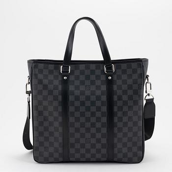 Louis Vuitton, Damier Graphite 'Tadao PM' messenger bag, 2013.