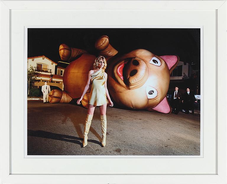 DAVID LACHAPELLE, "Inflatable story", triptyk, Fotografiska museet, numrerad 65/250.