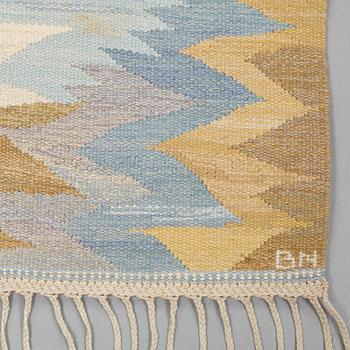 Barbro Nilsson, A CARPET, "Solfläckar", flat weave, ca 337,5 x 226 cm, signed AB MMF BN.