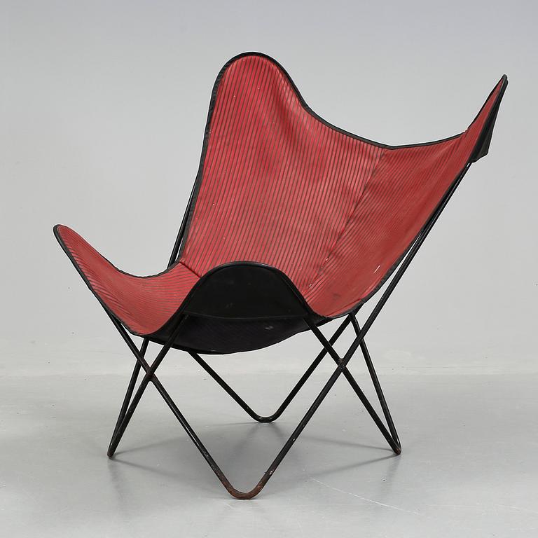 FLADDERMUSFÅTÖLJ, "Butterfly chair", 1900-talets mitt.