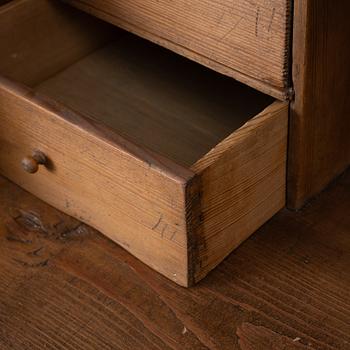 Writing cabinet, Gustavian, late 18th century.