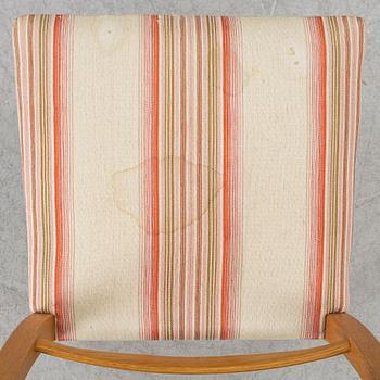 Carl Malmsten, chairs, 4 pcs "Calmare Nyckel", Åfors furniture factory, second half of the 20th century.