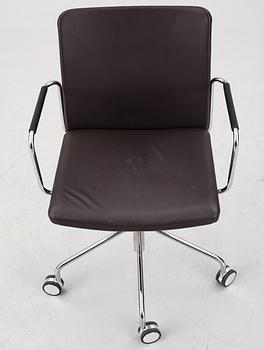 Broberg & Ridderstråle, a contemporary 'Stella' desk chair, Swedese.
