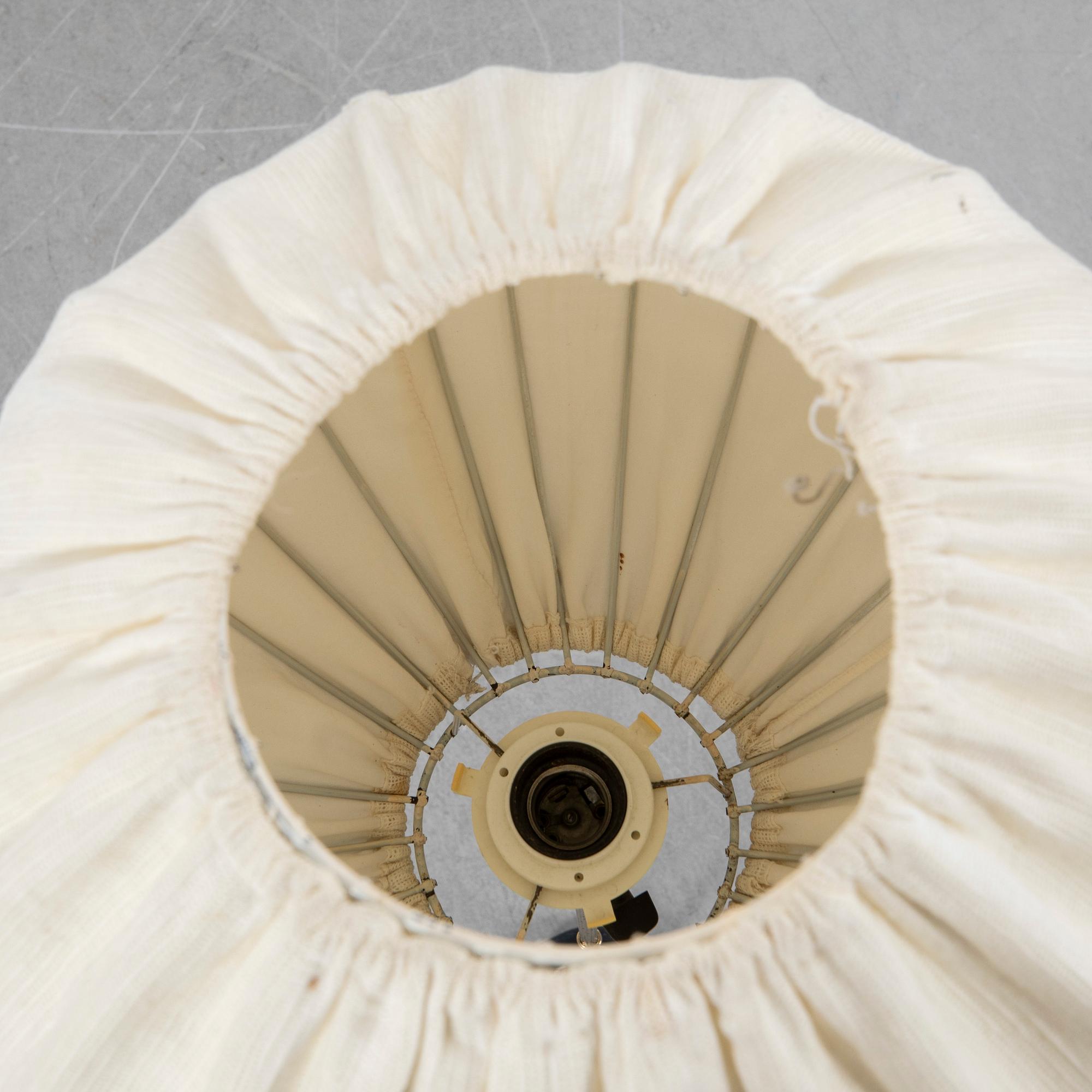 Golvlampa, 1900-talets mitt.