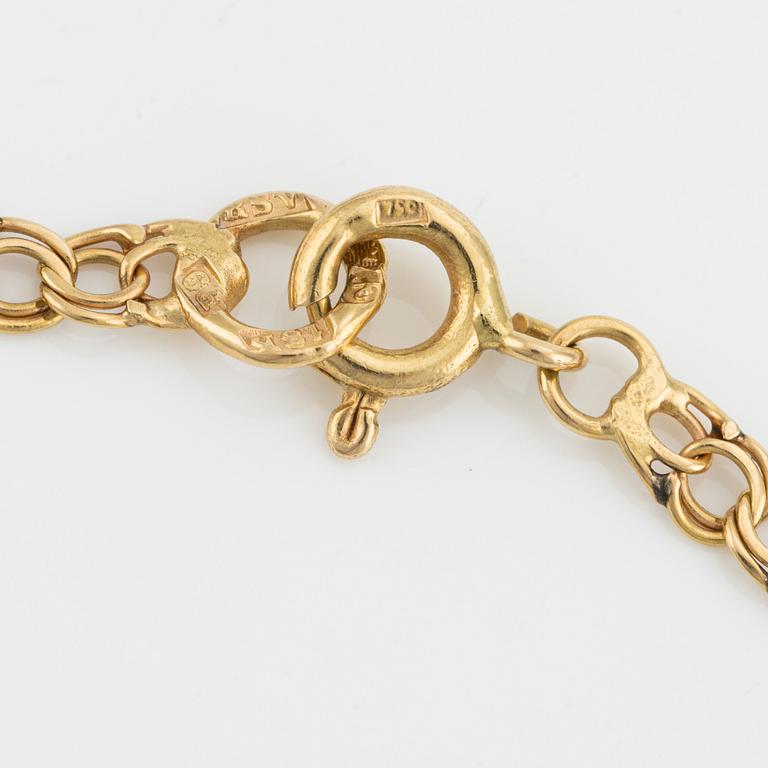 Collier 18K guld, Bismarck.