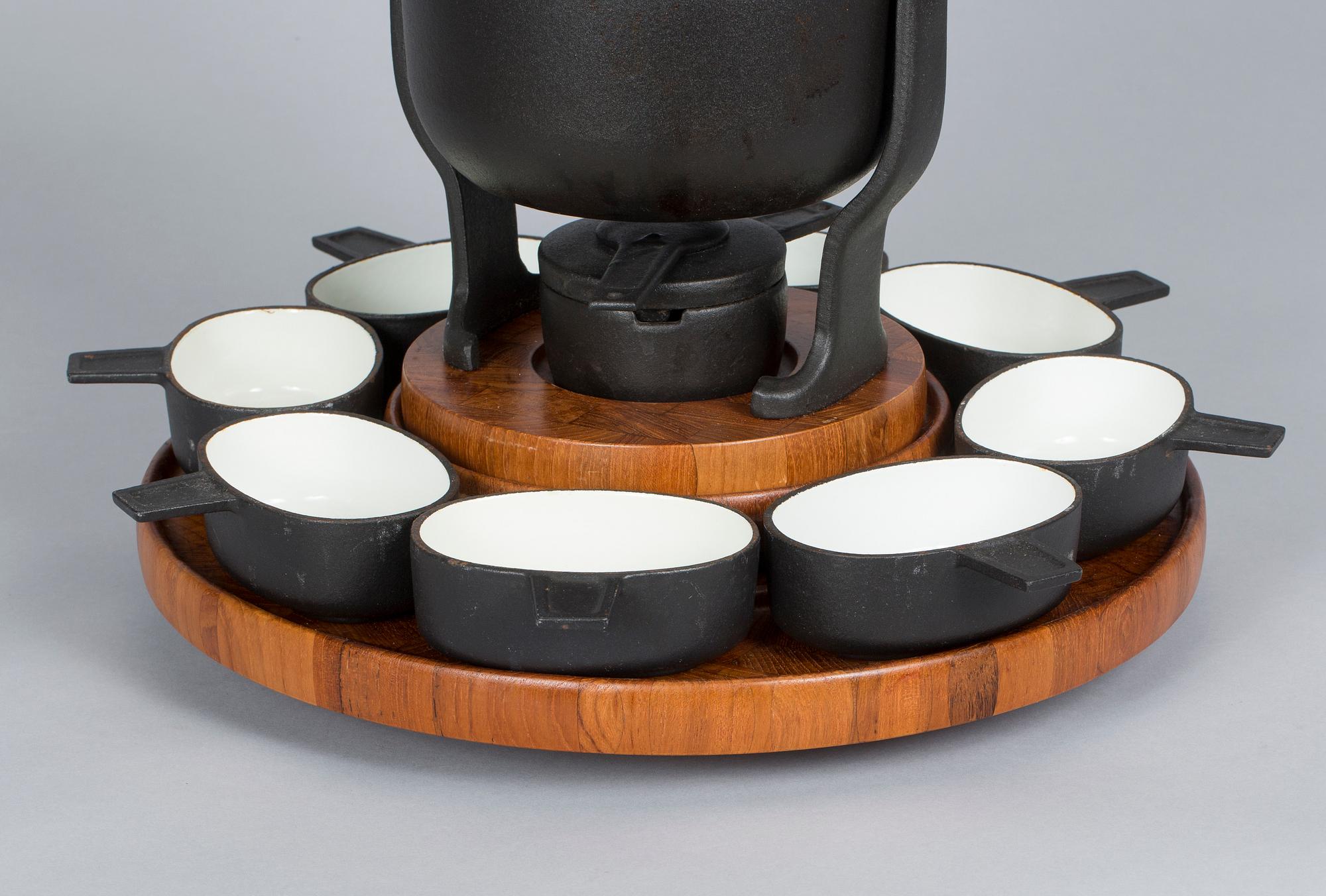 FONDUESET, Digsmed, Danmark, 1900-talets andra hälft.