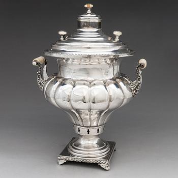 Samovar, silver, 1900-tal.