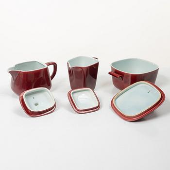 Gunnar Nylund, Service pieces, 12 pcs, porcelain, "Gratina", Rörstrand.