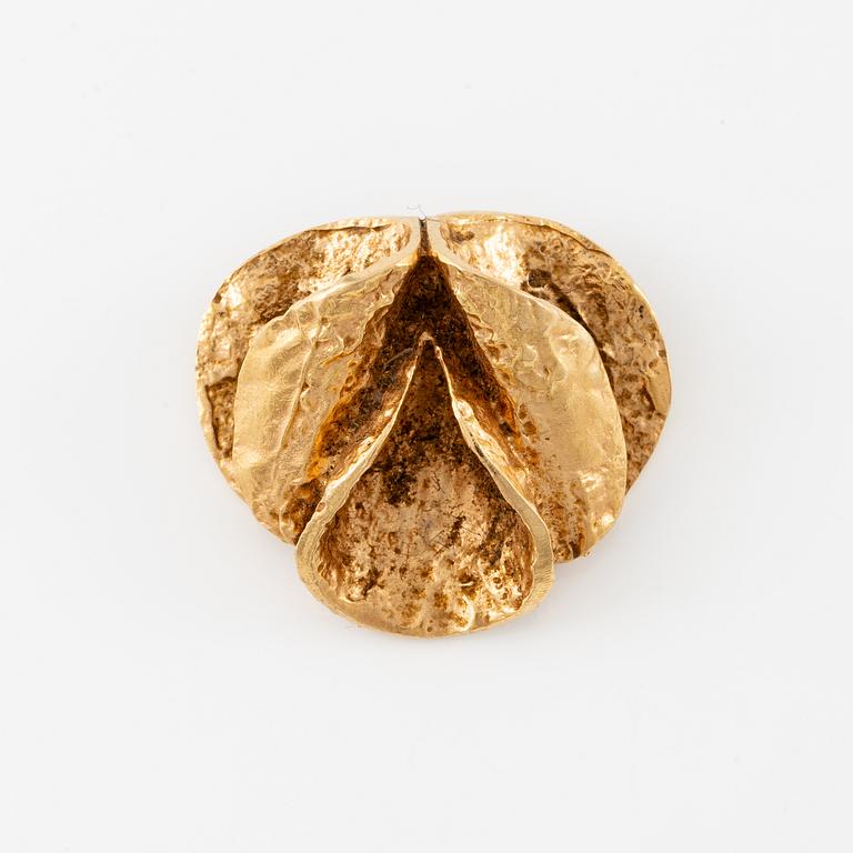 Theresia Hvorslev, hänge, 18K guld, Lidköping 1979.