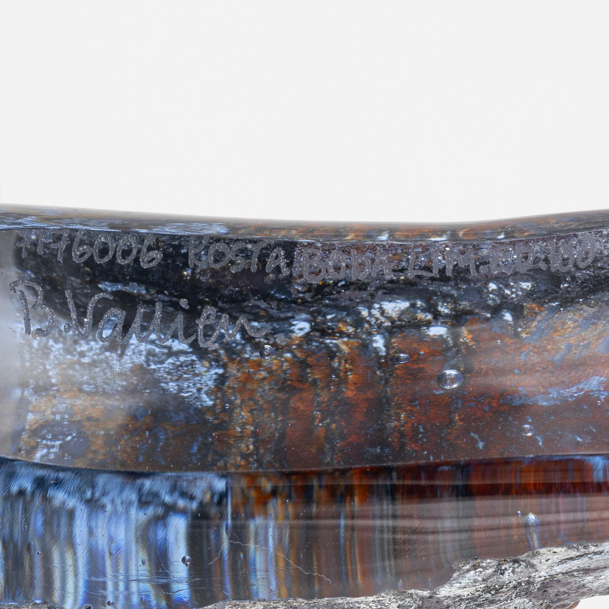 Bertil Vallien, skulptur, Lim.Ed, Kosta Boda.