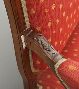 SALONGSGRUPP, 7 delar, Frankrike 1800-talets andra hälft.