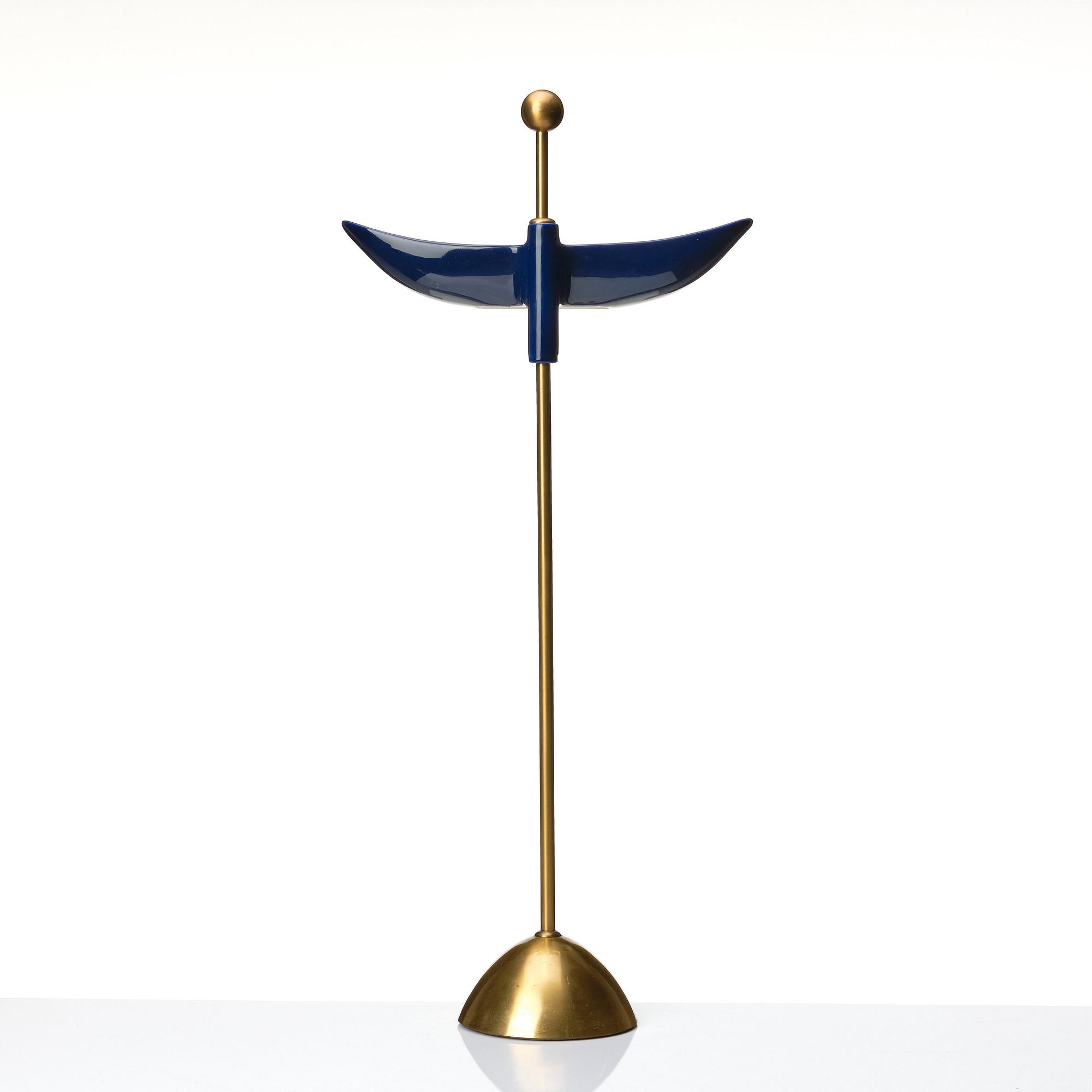 Hans-Agne Jakobsson, a tray on stand, Hans-Agne Jakobsson AB, Markaryd, 1950-1960s.