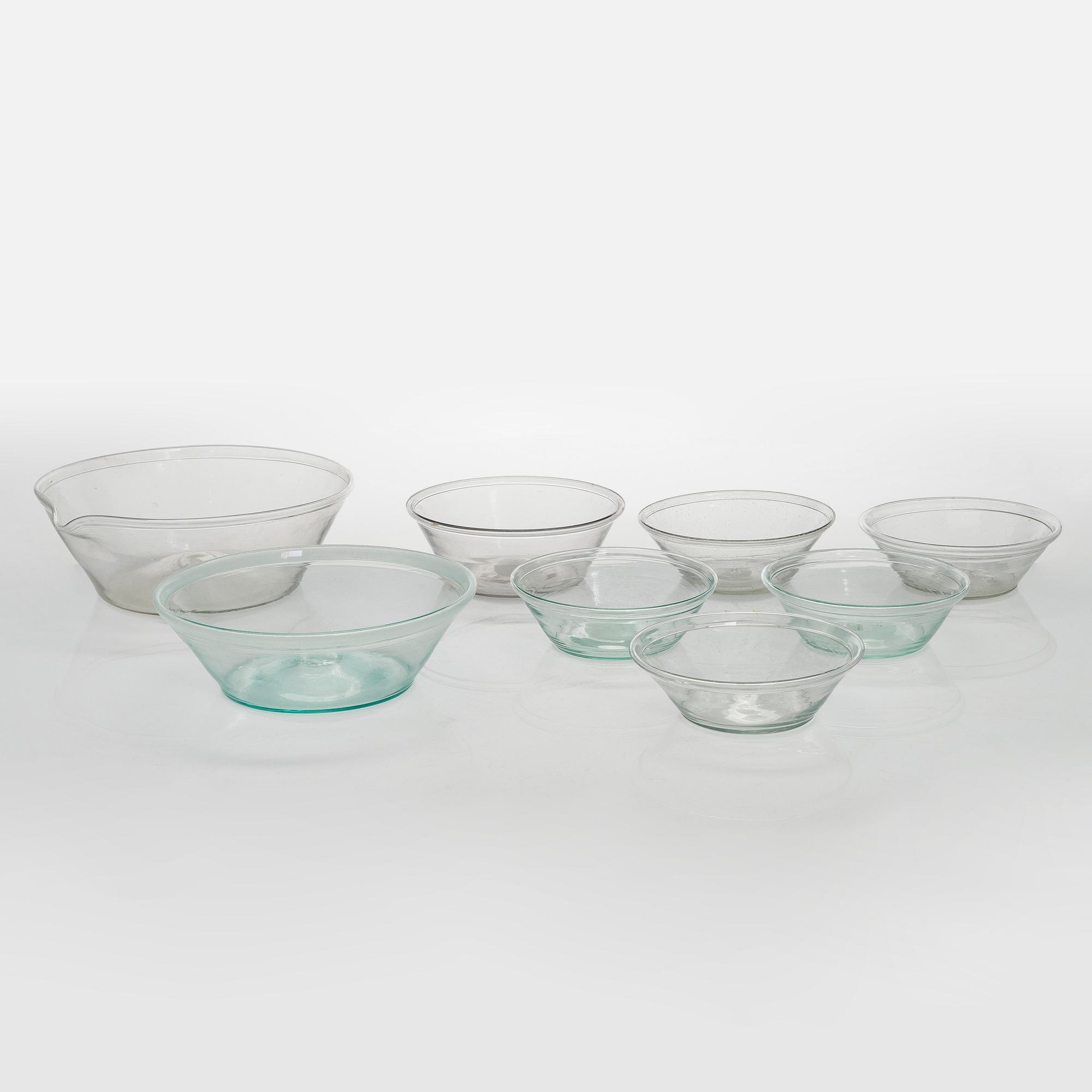 Viilivateja, 2 kpl ja viilikehloja, 6 kpl, 1800-luku.