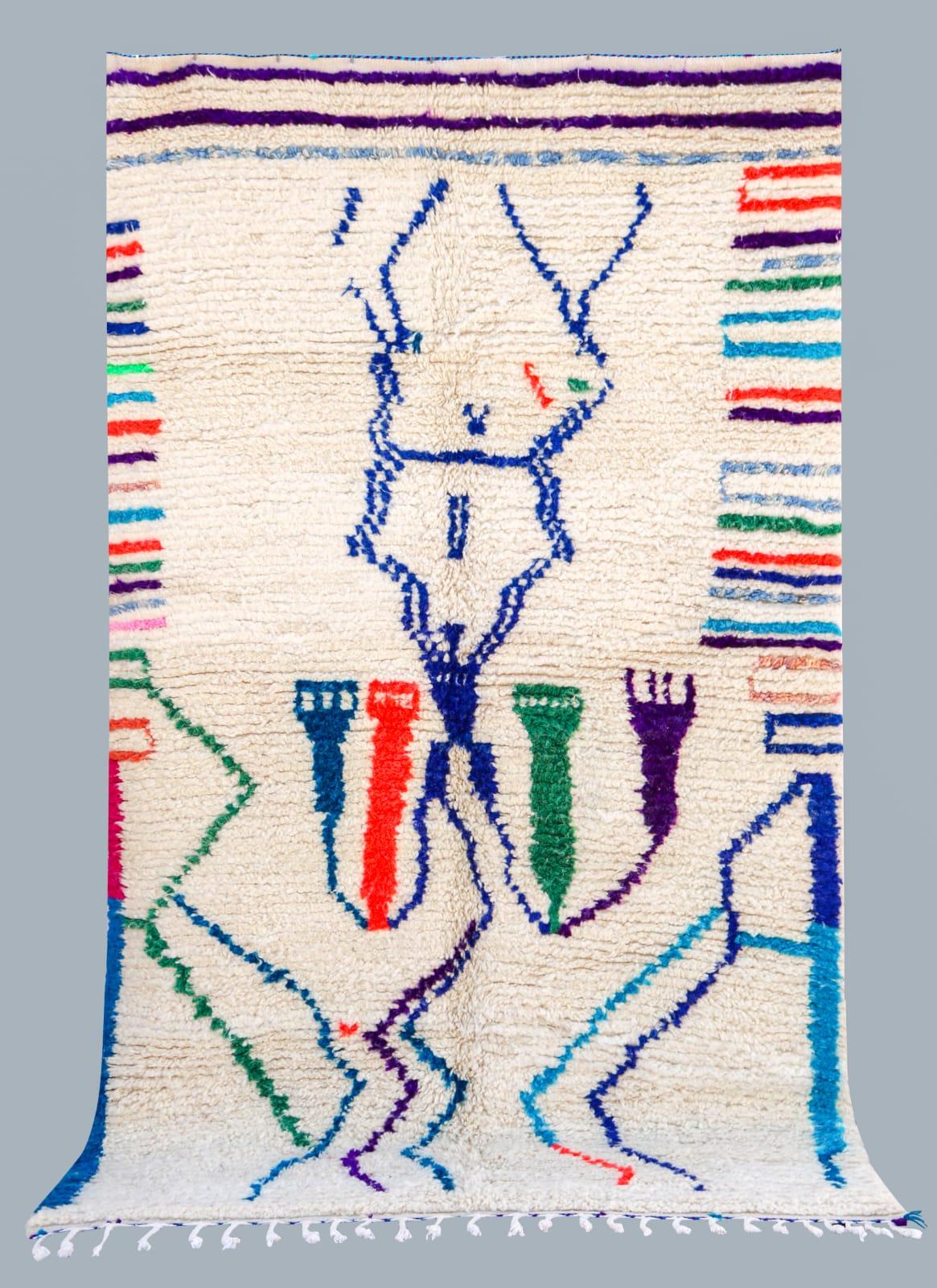 A carpet, Morocco, ca 235 x 150 cm.