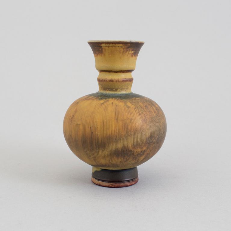 WILHELM KÅGE, a 'Farsta' stoneware vase from Gustavsberg studio.