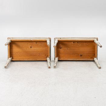 Bord, ett par, 1800-tal.